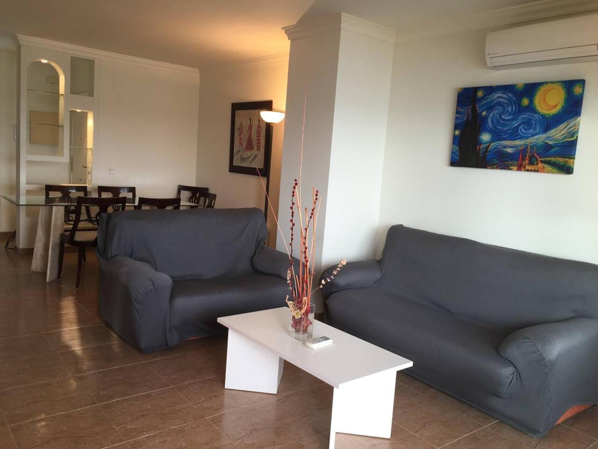 Spacious Apartment With Sea View Terrace In Калафел Екстериор снимка